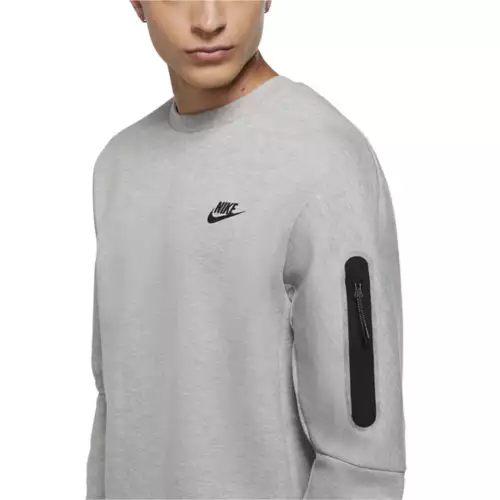 Men's Nike Sportswear Tech Fleece Crewneck Sweatshirt - Image 4