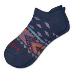 Women's Bombas Solid Fair Isle Ankle Socks