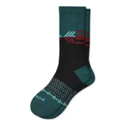 Men's Bombas Marl Fair Isle Crew Socks