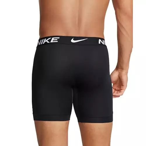 Men's Nike Dri-FIT Essential Micro Long 3 Pack Boxer Briefs - Image 2