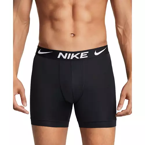 Men's Nike Dri-FIT Essential Micro Long 3 Pack Boxer Briefs - Image 3