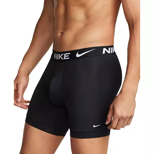Men's Nike Dri-FIT Essential Micro Long 3 Pack Boxer Briefs - Image 4