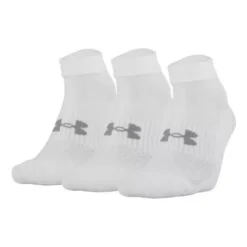 Adult Under Armour Training Cotton 3 Pack Ankle Socks